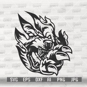 Puede incluir: Ilustración en blanco y negro de una pata de lobo gruñendo con llamas detrás.