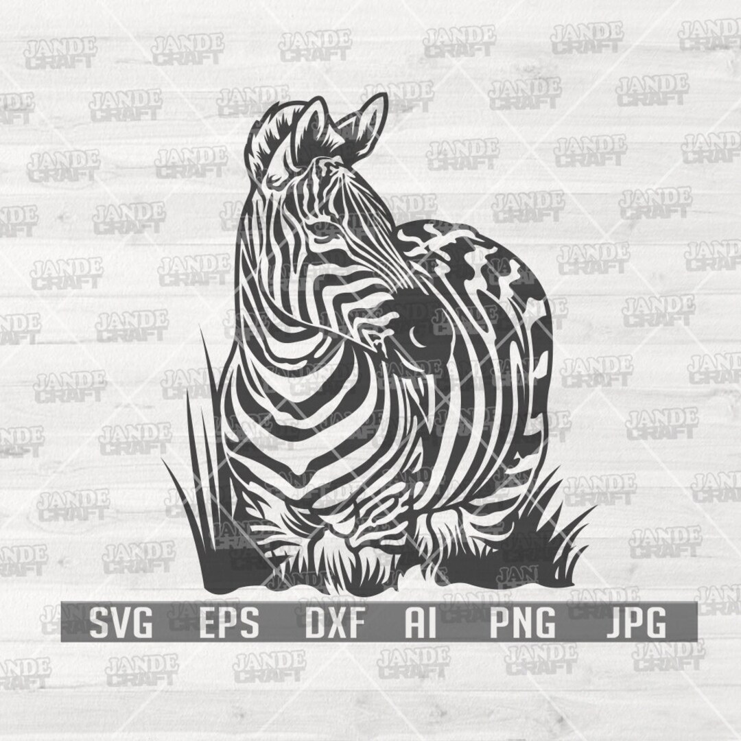 Zebra Svg | Zebra Png | Animal Svg | Wild Animal Svg | Zebra Digital ...