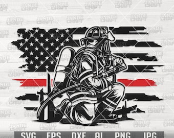 US Fire Fighter svg | Fire Fighter Clipart | US Fireman svg | Fire Fighter Cutfile | US Fire Fighter Shirt svg | Fireman svg | Fire Monogram