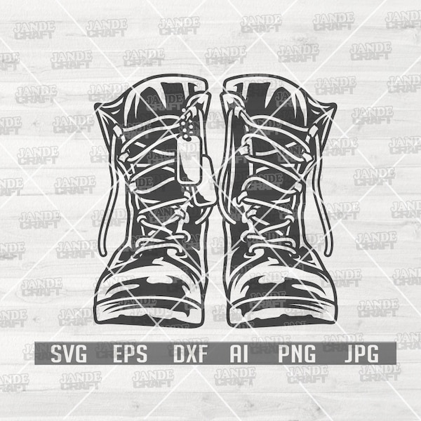 Combat Boot svg | Combat Boots Cutfile | Combat Boots Clipart | Navy svg | Veteran svg | Army svg | Soldier svg |Veteran Shirt svg |Army png