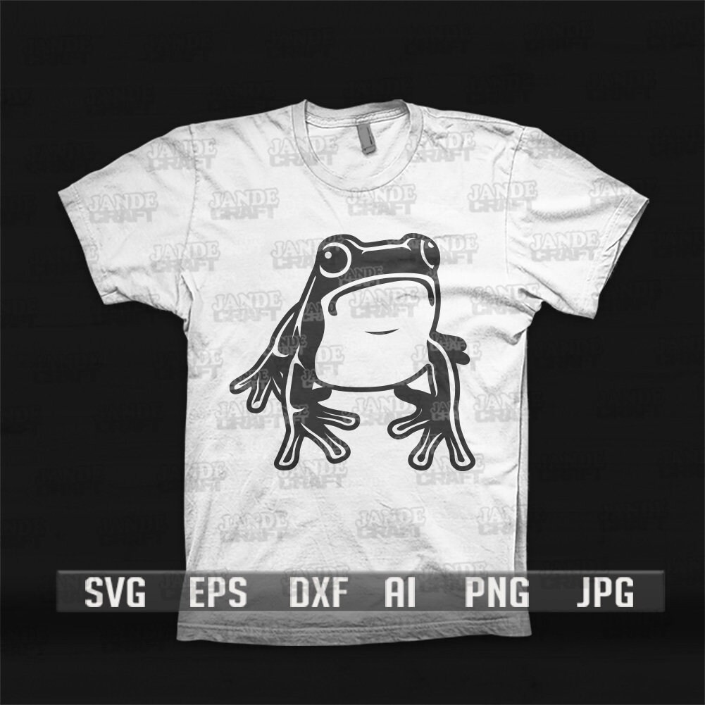 Frog Svg | Swamp Animal Clipart | Prince Shirt Png | Todpole Stencil ...