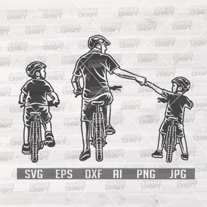 Father and Sons Biker svg | Like Father like sons svg | Biker Dad svg | Father sons Svg | Father Son Partner svg | Biker Sons svg | Dad svg