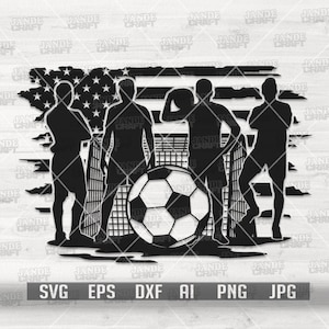 US Soccer Players svg | Soccer Team svg | Goal Keeper svg | Soccer Clipart | Soccer Cutfile | Soccer Fans svg | Soccer Coach svg| Soccer png