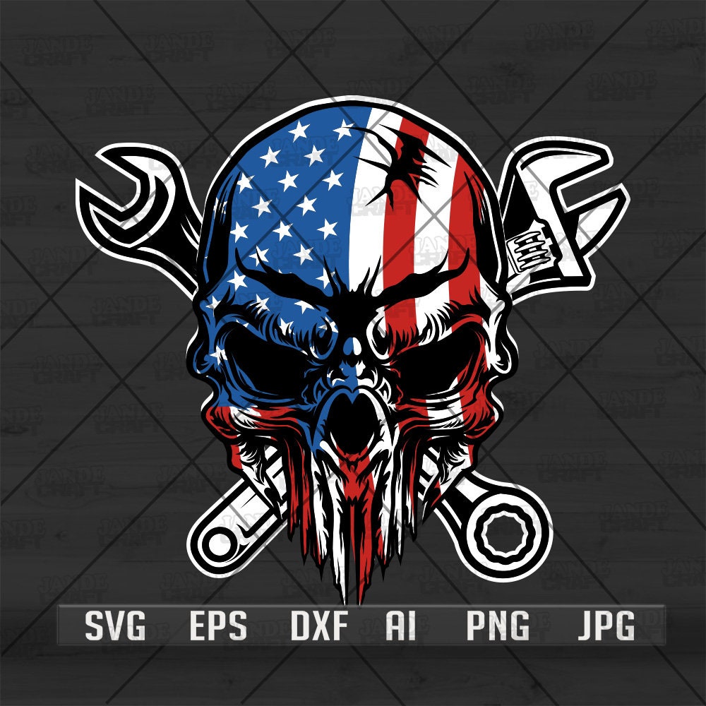 Premium AI Image  The skull of the punisher wallpapers