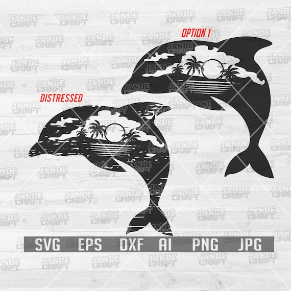 Beach Theme Dolpin svg Files | Beach Life svg | Dolphin svg | Tropical svg | Beach Svg | Sea Creature svg | Summer svg | Beach Shirt