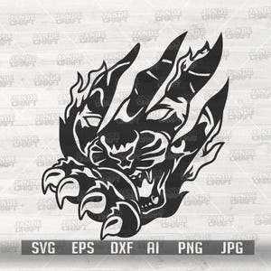 Panther svg | Scratch Claw svg | Wild Animal svg | Big Cat Clipart | Puma svg | Jaguar svg | Zoo Crew svg | Safari svg | Beast Claws Cutfile