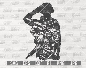 USA Soldier Svg | Soldier svg | Patriotic svg | Army svg | Veteran svg | Military svg | Navy Svg | Combat svg | Soldier Png | US Soldier png