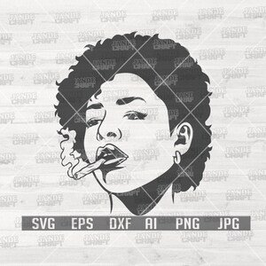 Afro Stoner svg | Rauchend Gelenk Clipart | Rasta 420 Shirt png | Cannabis Cutfile | Marihuana Schablone | Dope Diva dxf | Kush Weed Life jpeg
