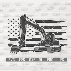 US Bagger svg | Schwere Ausrüstung svg | Bagger Schnittdateien | Bagger Png | US Konstruktionsdatei | US PI leptemr svg | Bagger Clipart