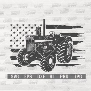 USA Farm Tractor svg | US Farmer svg | US tractor Clipart | Us tractor svg | Us tractor Cut Files | Tractor Svg | Tractor Png