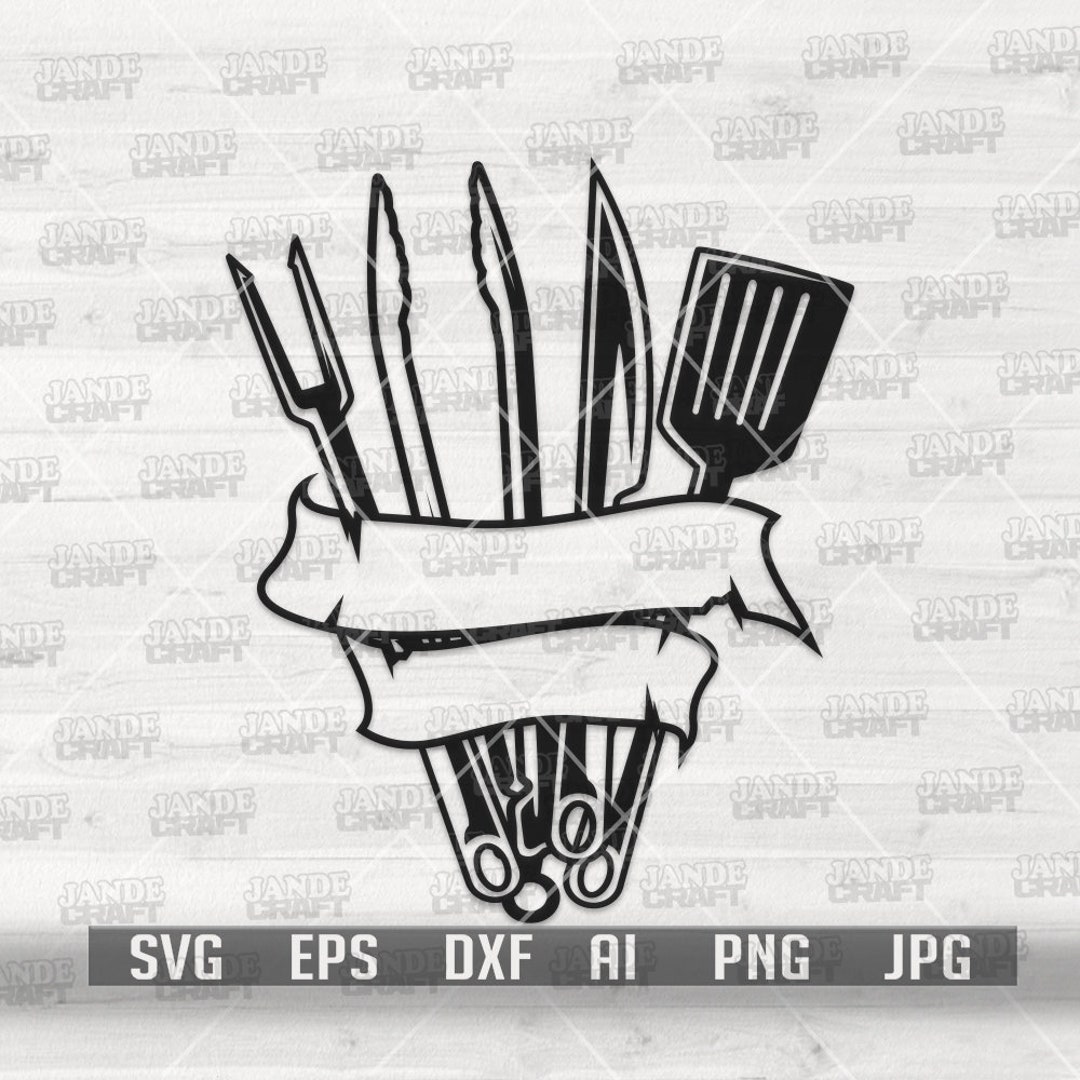 Griller Tools Svg Grilling Tools Svg Grill Master Svg Grillers Monogram
