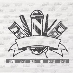 Barber Tools svg | Barber Shirt svg | Barber Cut File | Barber Clipart | Gift for Him svg | Barber Dad svg | Barbershop Stencil | Barber png