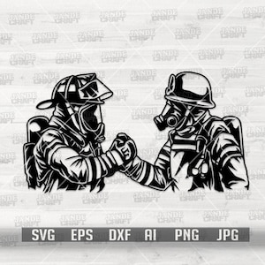 Pompiere Partners svg / Fire Fighter Cutfile / Fireman Dad Shirt png / First Responder Clipart / Emergency Rescue Stencil/ 911 Dispatcher