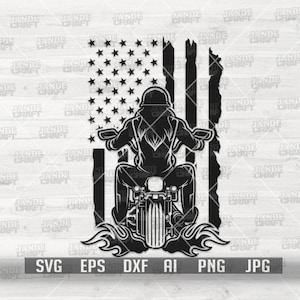 Biker svg | US Girl Biker svg | Lady Rider Clipart | Motorrad Mom Life Geschenke Cut File | Fahrrad Kundgebung T-Shirt Design png | Fahrrad Geschäft Frau svg