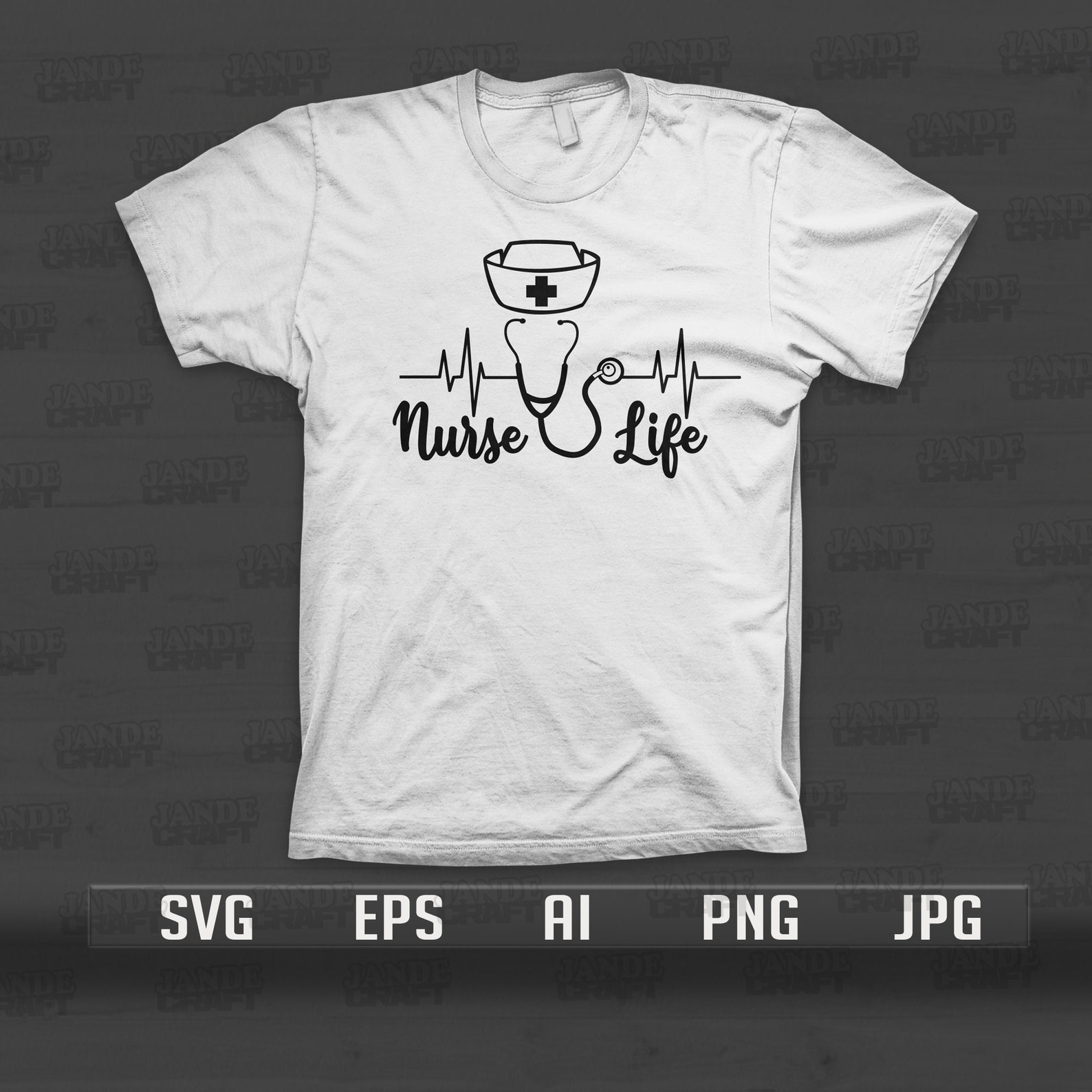 Nurse Life Svg Nursing Tshirt Design Gift Idea Png Etsy