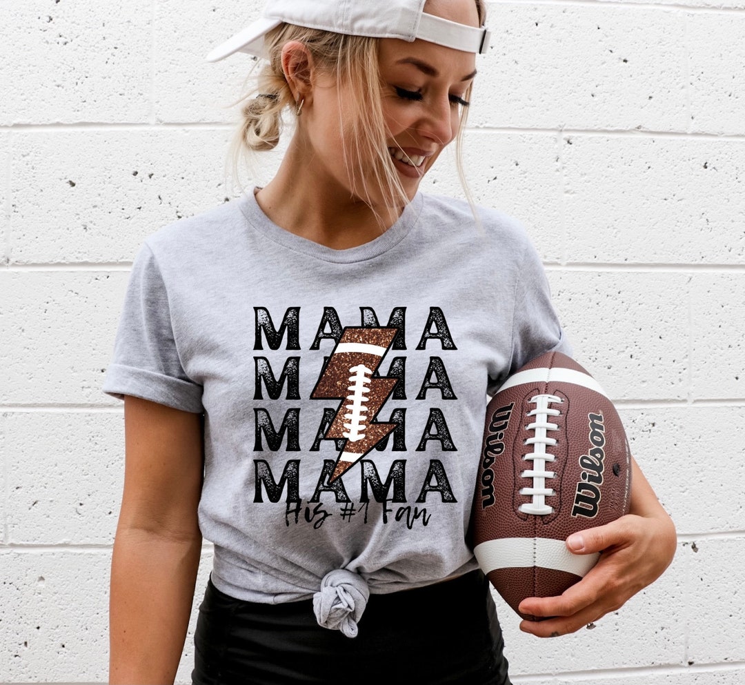 Ready to Press DTF Direct to Film Transfer, Football Mama #1 Fan - Etsy