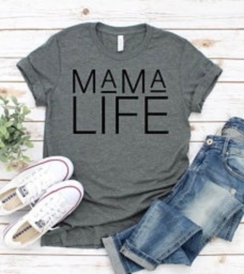 MaMa Life Screen Print Transfer Ready To Prress Etsy