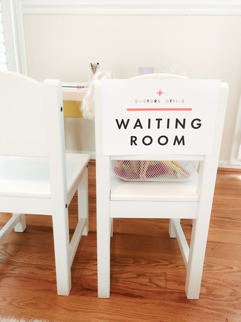 Dramatic Play Hospital Doctor's Office Home School Activity Etsy