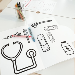 Dramatic Play - Hospital - Doctor&#39;s Office - Home School Activity