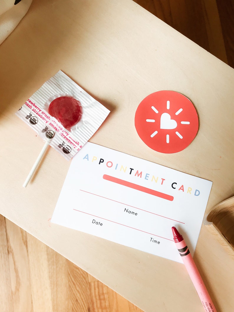 Dramatic Play Hospital Doctor's Office Home School Activity Etsy