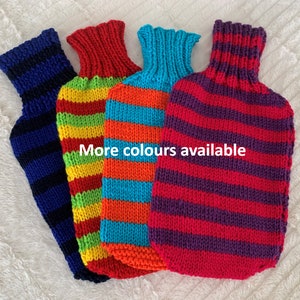Knitted Hot Water Bottle Covers