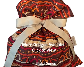 Gift bags, Gift wrapping, fabric bags, fabric gift bags, environmentally friendly, reusable fabric gift bags