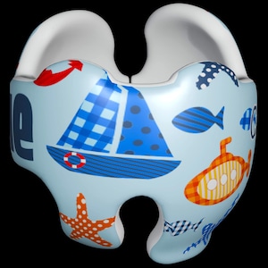 Personalized Nautical Decal Design | For Doc Band, Cranial Helmet, Hanger Helmet, Star Helmet | With fast shipping