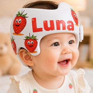 Strawberry Doc Band Decal | Starband Decal | Cranial Helmet Decoration