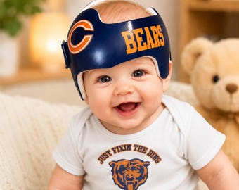 Football Baby Helmet Decals | Cranial Helmet Decal | Stickers