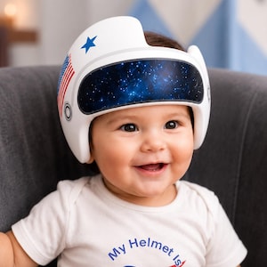 Personalisierter NASA-Astronauten-Helmaufkleber | Aufkleber