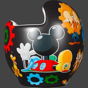 Classic Character Celebration: Personalized Baby Cranial Helmet, doc band, hanging helmet, star band Decoration with Iconic Friends