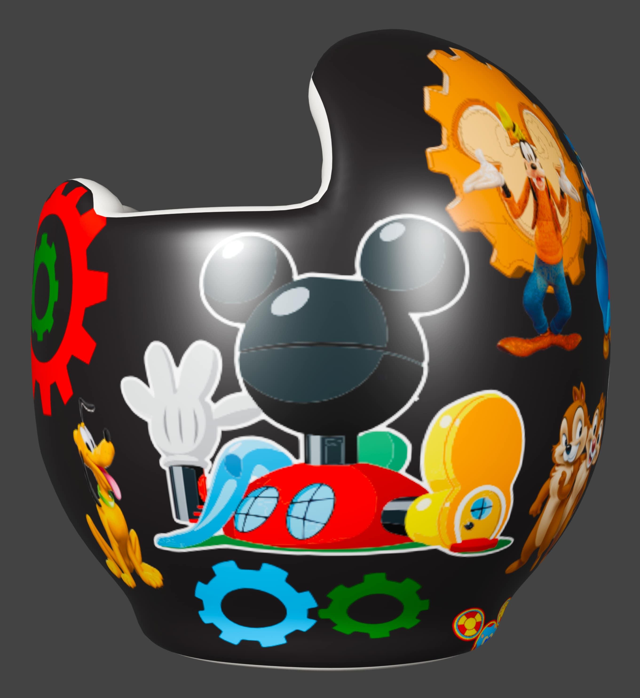 Classic Character Celebration: Personalized Baby Cranial Helmet