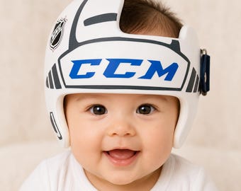 Personalized Hockey Doc Band Cranial Helmet Decal | Stickers