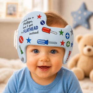 Individuell gestaltbare Docband-Helmaufkleber, Baby-Dekorationsaufkleber, Starband-Schutz gegen Flachkopf