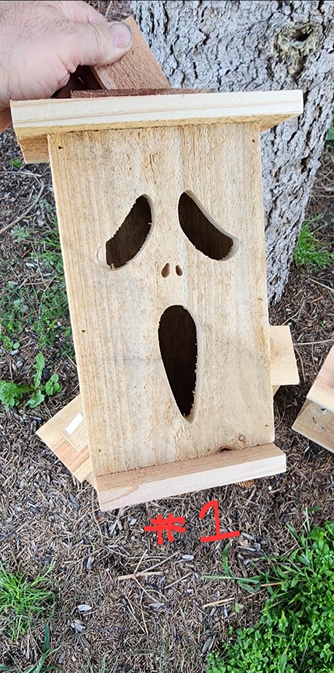Cedar Halloween Jack O' Lantern – Rustic Wooden Lantern With LED - Etsy