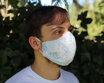 Baumwoll-Gesichtsmaske, waschbar, Made In USA, wiederverwendbare Gesichtsmaske