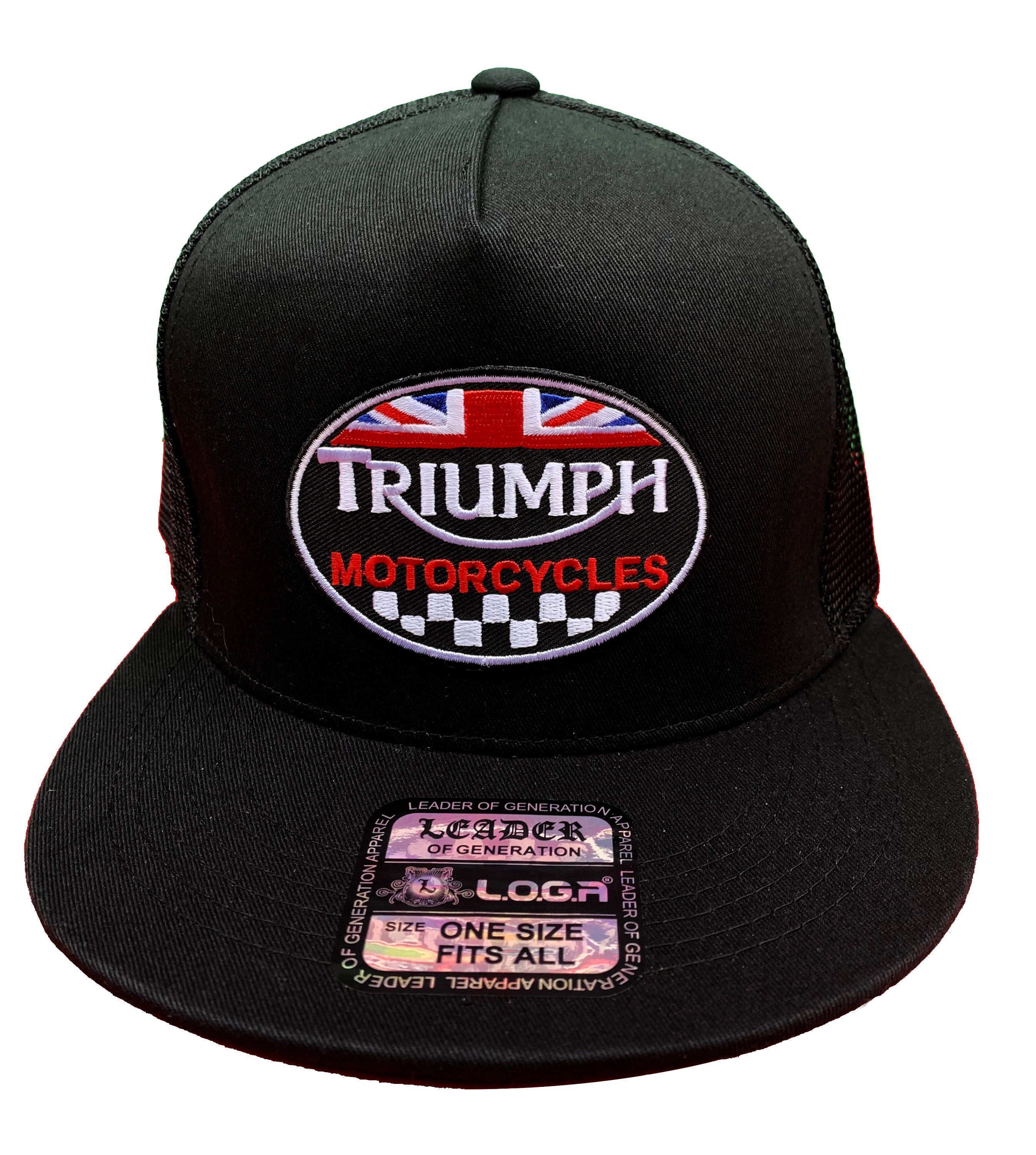 Triumph Motorcycles Trucker Hat Triumph Motorcycles Logo - Etsy
