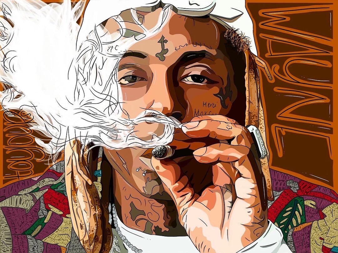 Toujours (forever) Wayne Wall Art Lil