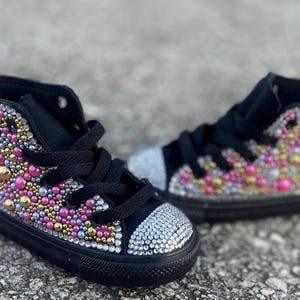 Kids Custom Bedazzled | Bling Converse