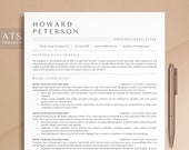 ATS Resume Google Docs, ATS Resume Template Google Docs, Cv Template Professional, ATS Friendly Resume Template for Google Docs and Word