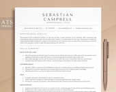Functional Resume Template, ATS Resume Template Word, Google Docs, ATS Resume Google Docs, ATS Friendly Resume Template, Basic Simple Resume