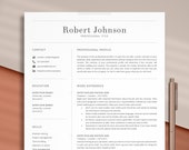 Cv Template Word, Resume Template Marketing, Engineer Resume, Resume Template One Page, Professional Resume Template, CV Template With Photo