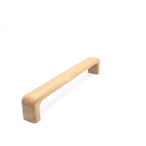 Oak furniture handle 453 various lengths. Natural, decoration, kitchen, cupboard, drawer, handle for fronts, IKEA, solid, wood, wooden handle
