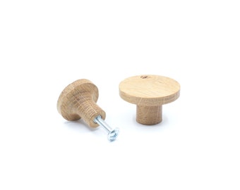 Pomello per mobili in rovere 103 maniglia per mobili cassetto decorativo naturale per armadio da cucina IKEA PAX pomello per porta maniglia in legno pomello per armadio comò