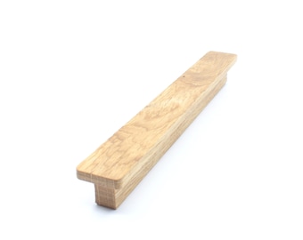 Eiche Möbelgriff 223 versch. Längen. Natur, Deko, Küche, Schrank, Schublade, Griff für Fronten, Griffleiste, IKEA, massiv holz, Holzgriff