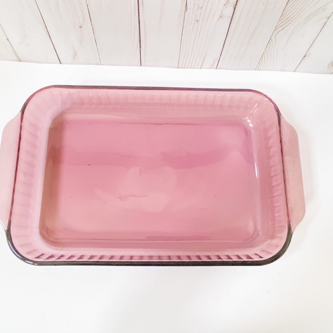 Cranberry Pyrex 9x13 casserole dish Pyrex 233s baking dish Etsy
