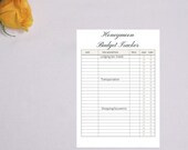 Printable Honeymoon Budget Tracker! Honeymoon Planner, Honeymoon Checklist, Printable Budget Template, Instant Download