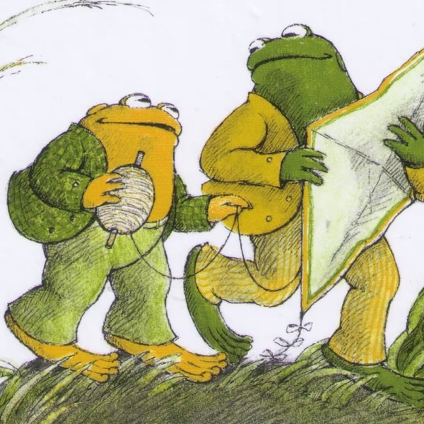 Frog and Toad Postcards, Cottagecore Postcards, Printable Instant Download