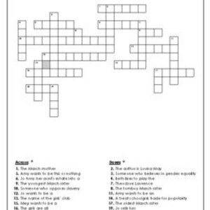 Little Women Crossword Puzzle!