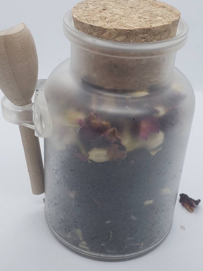 Black Salt Bath Soak Self Love Glowing Skin Mineral Bath Etsy